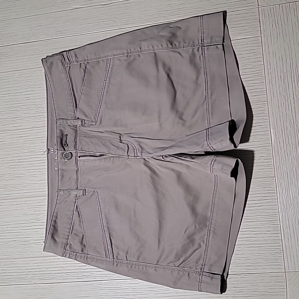 White House Black Market tan shorts